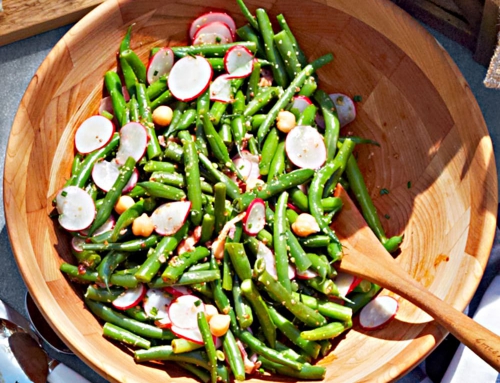 Green Bean Salad with Sweet and Sour Mustard Vinaigrette